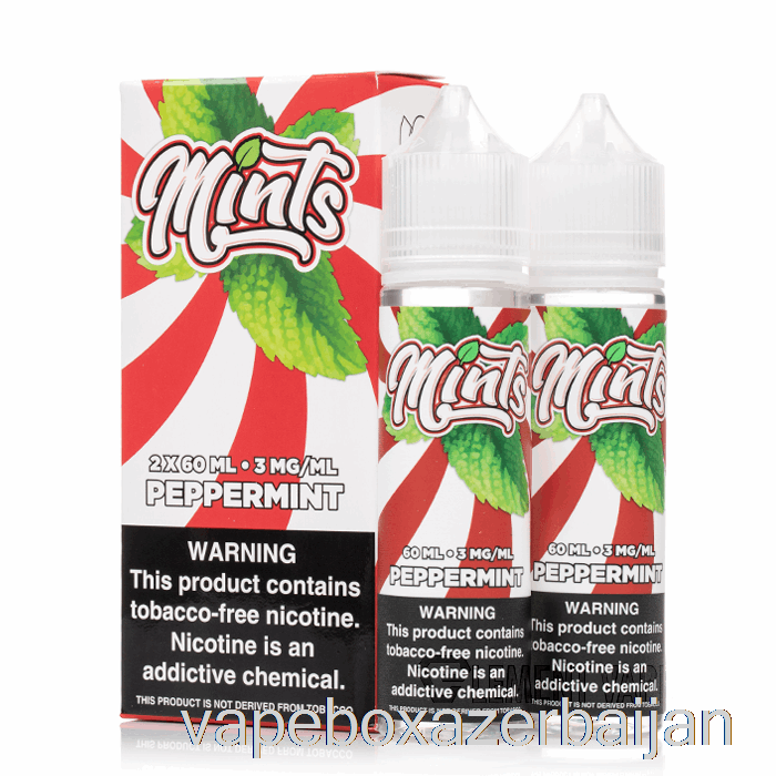 Vape Smoke Peppermint - Mints Vape Co - 120mL 0mg